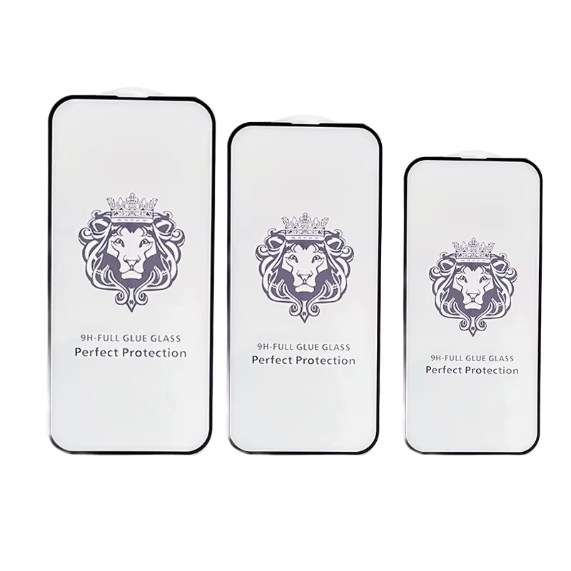 Lion Head Tempered Glass for iPhone