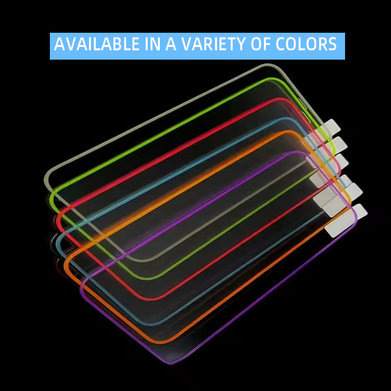 Glow in the Dark Neon Tempered Glass Screen Protector - Image 3